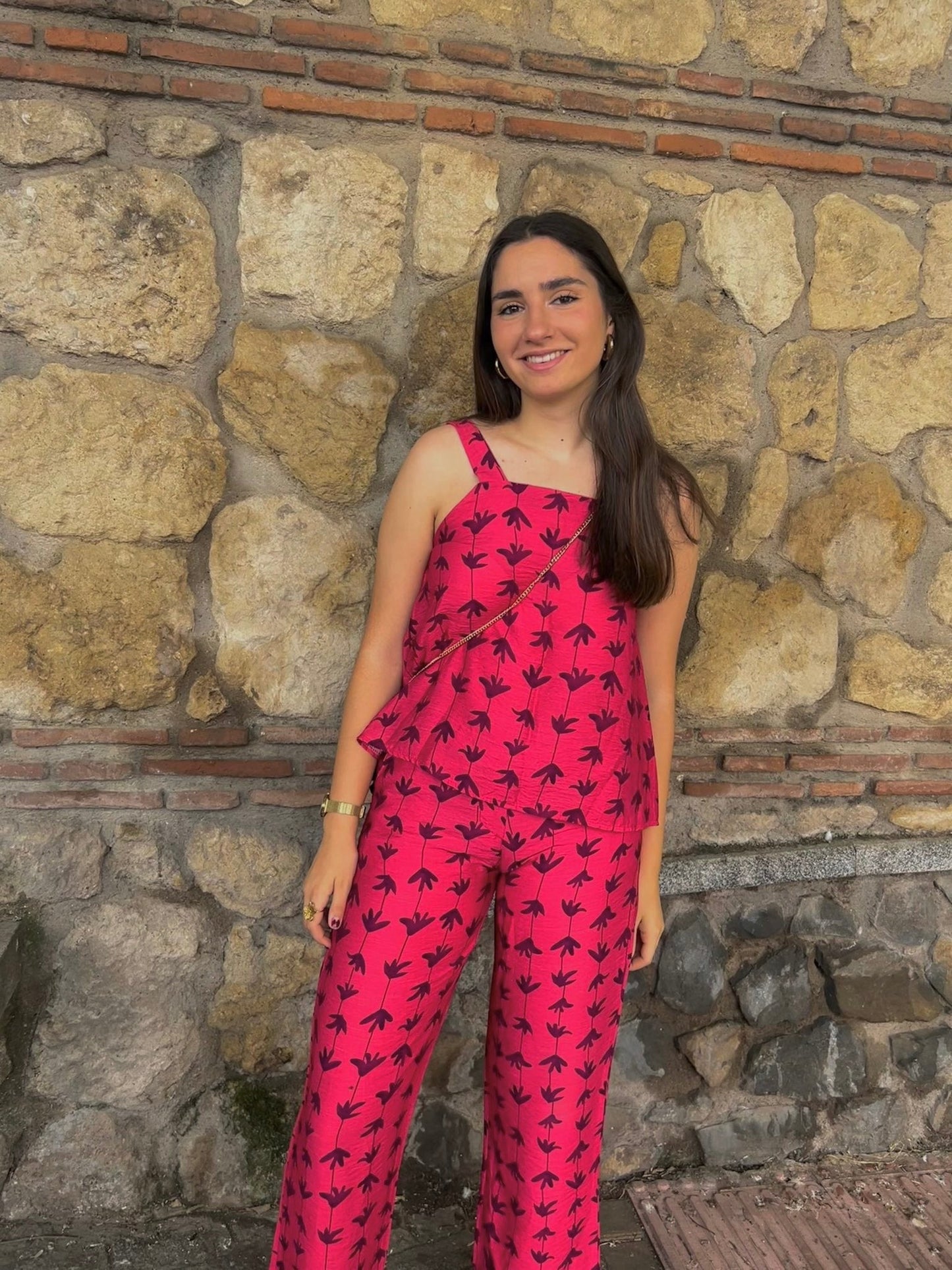Conjunto estampado