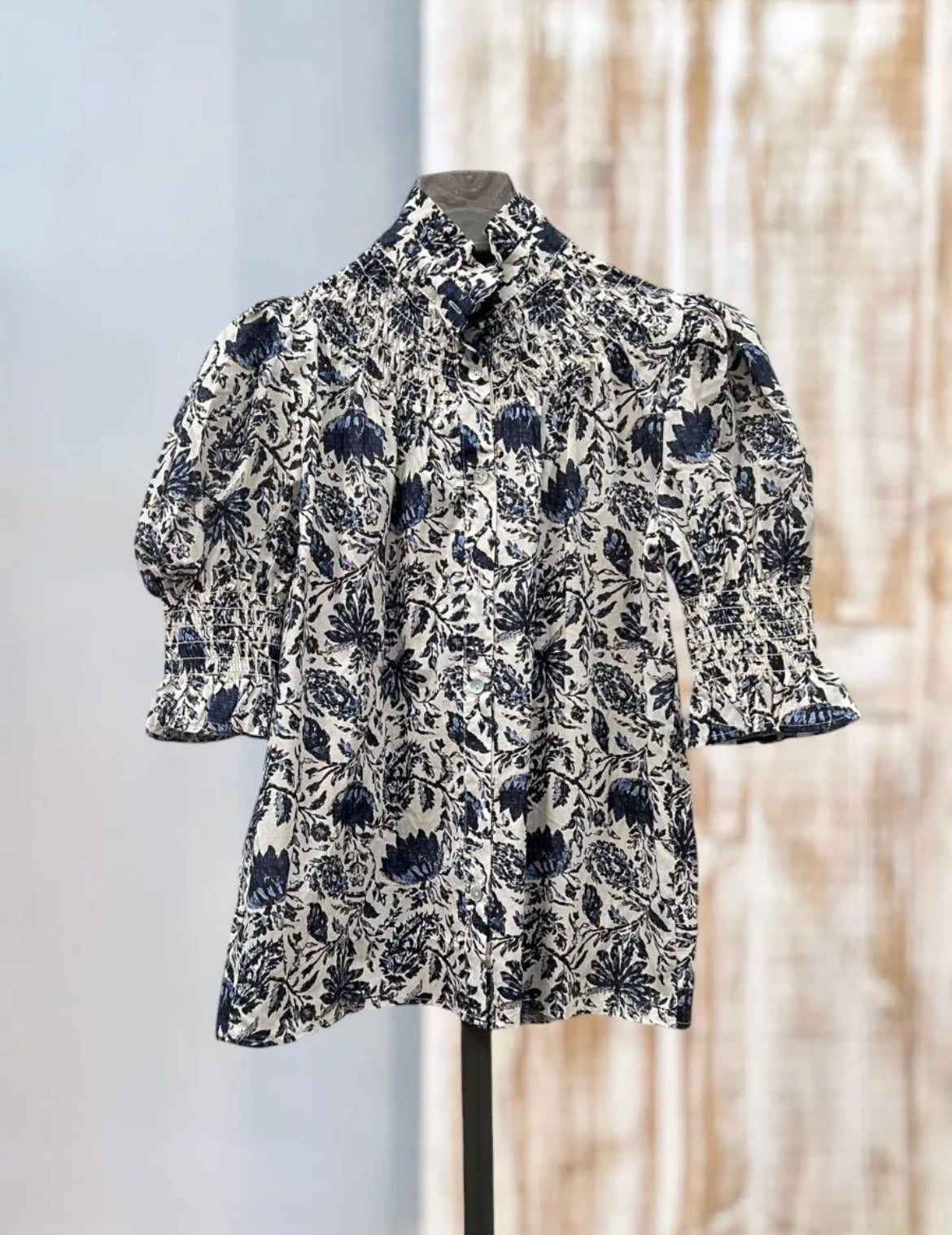 Camisa estampado flores