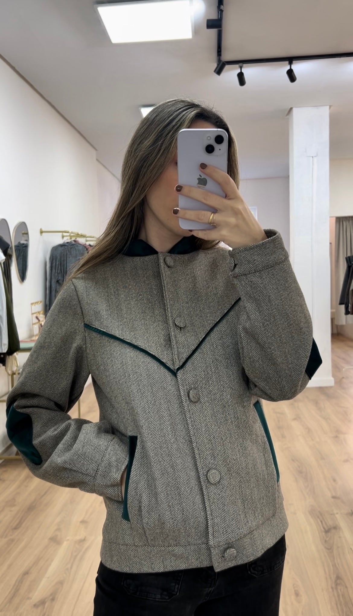 Chaqueta tipo bomber