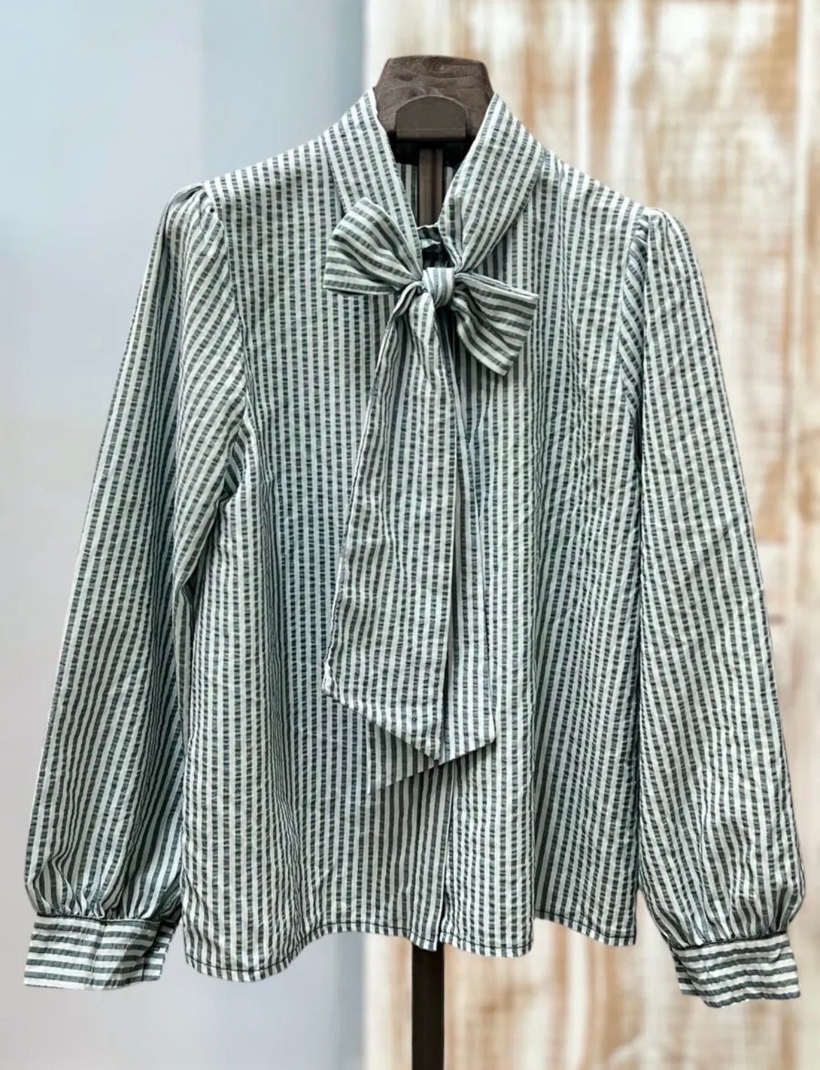Camisa verde rayas lazada