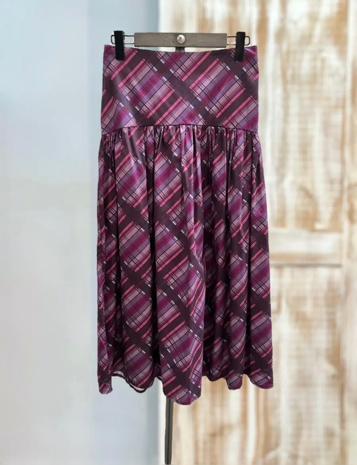 Conjunto morado estampado