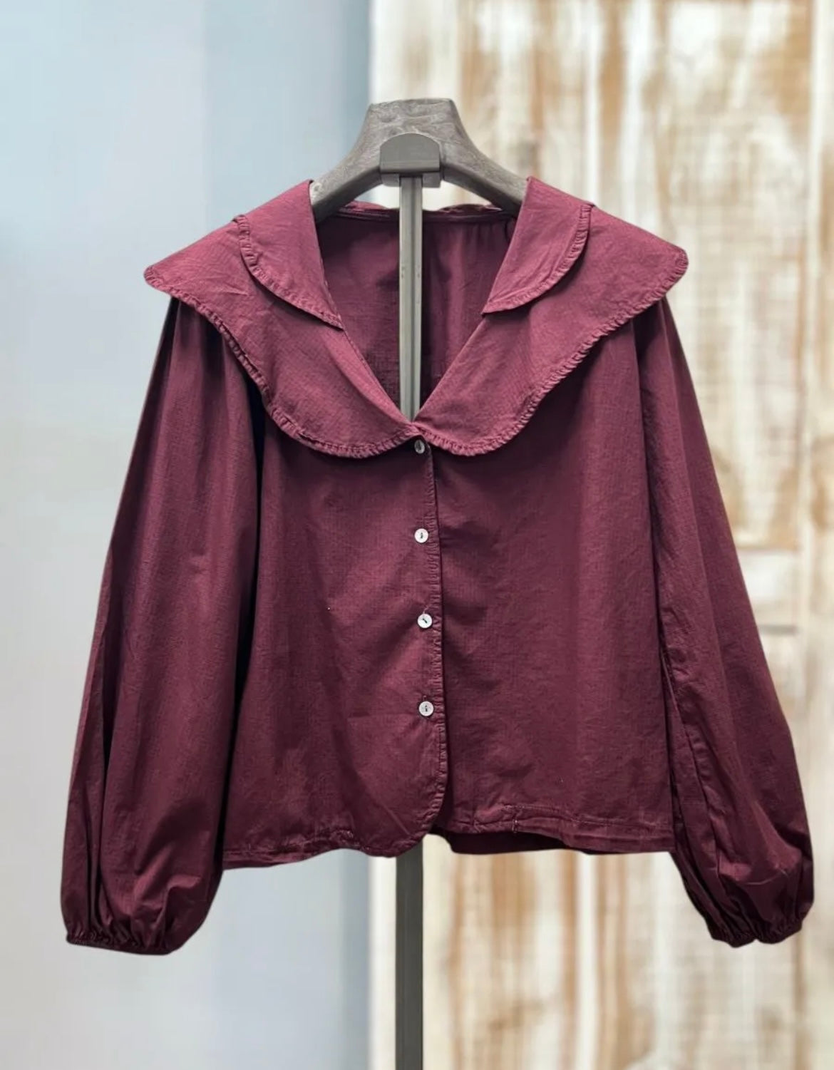 Blusa buganvilla cuellos