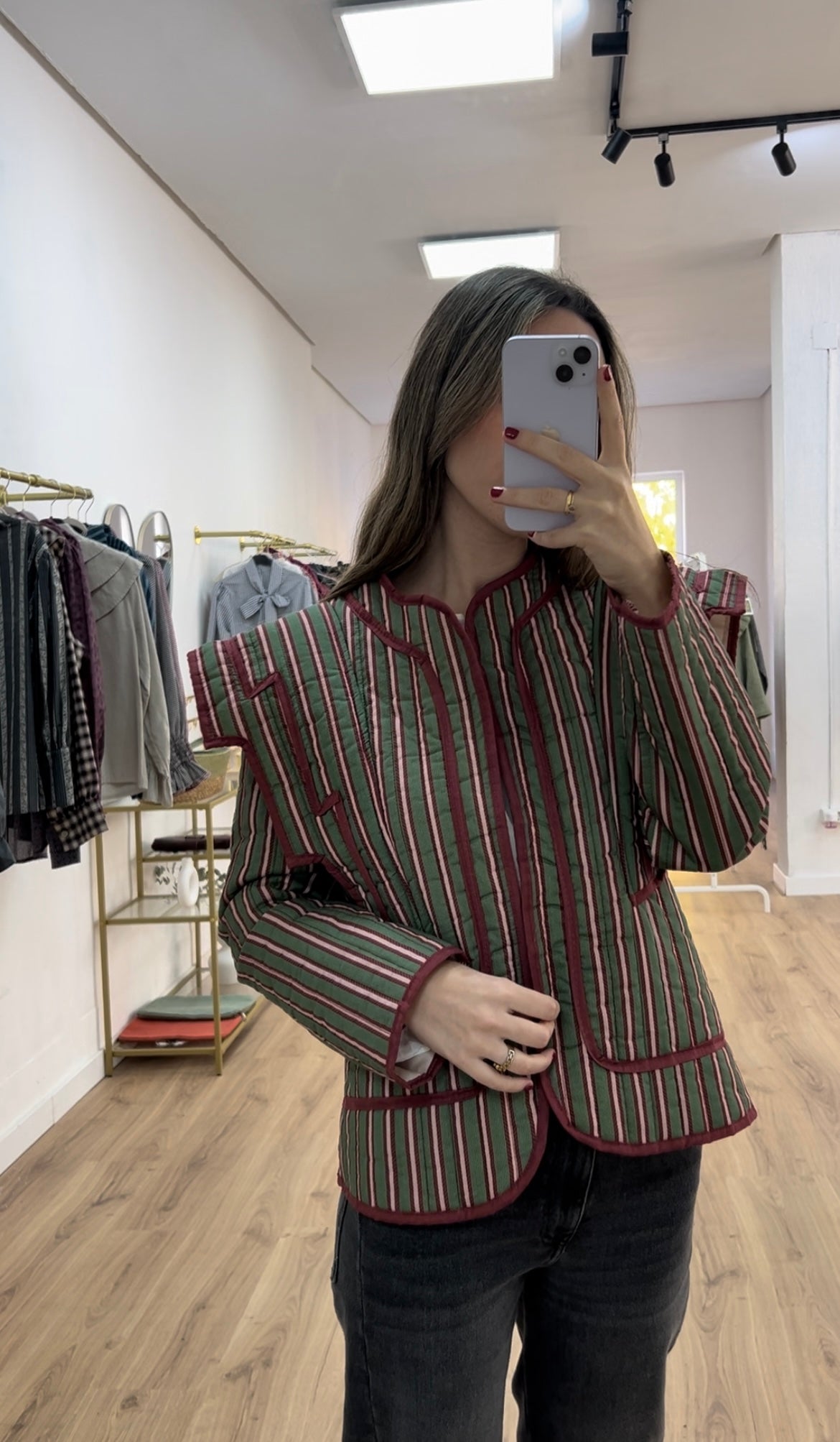 Chaqueta rayas