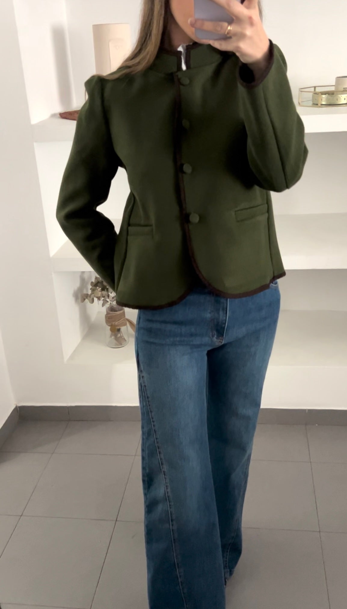 Chaqueta verde
