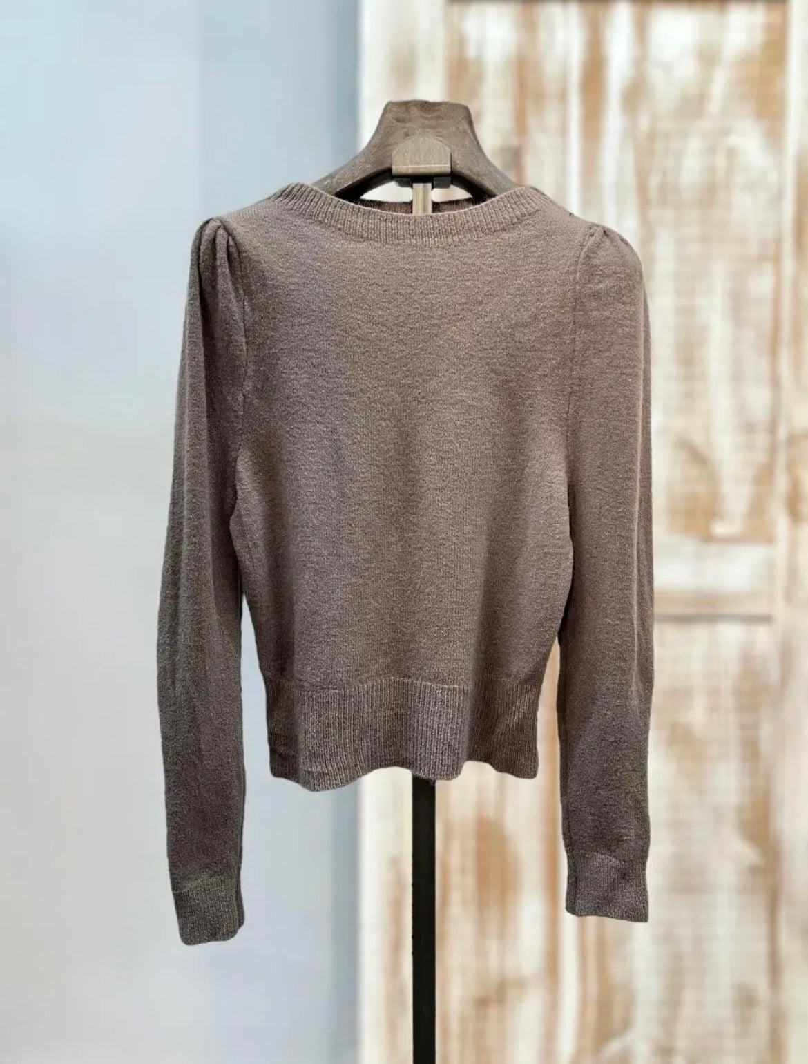 Jersey manga abullonada