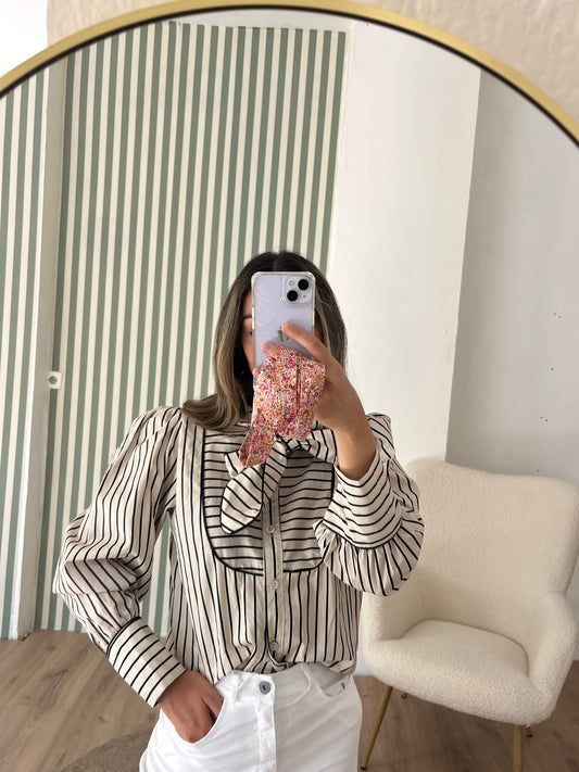 Blusa lazada rayas