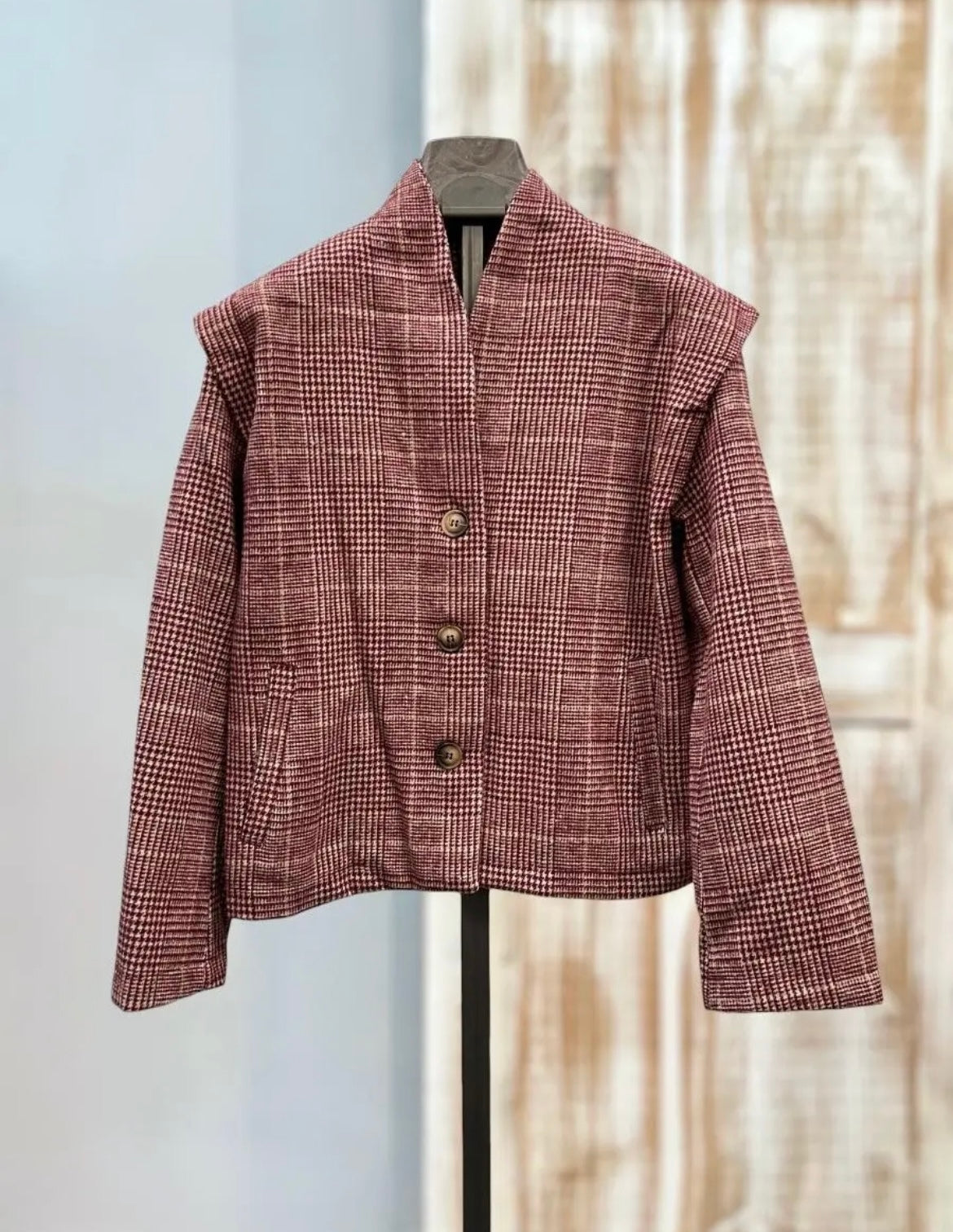Chaqueta cuadros