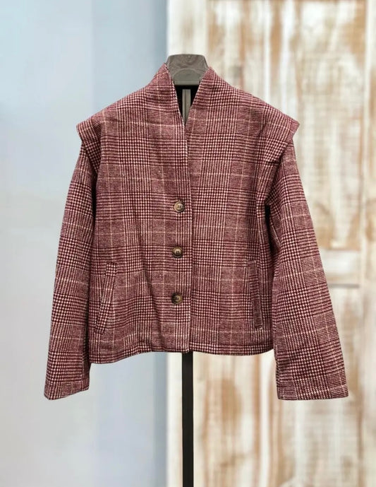Chaqueta cuadros