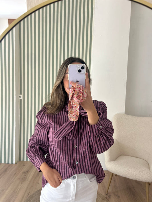 Blusa lazada estampada