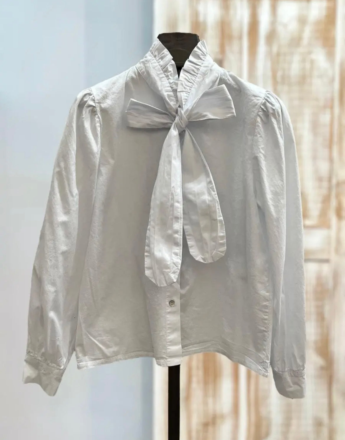 Blusa blanca lazada