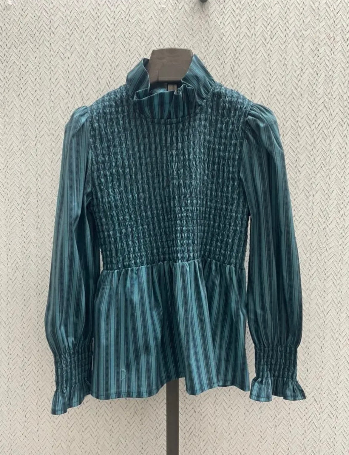 Blusa fruncida estampada