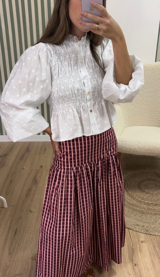 Falda cuadros