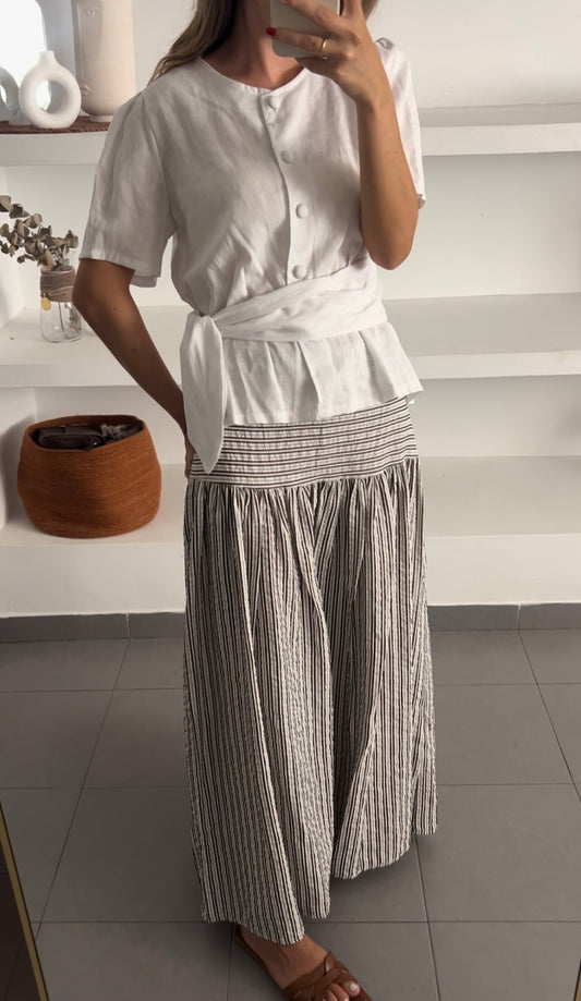 Camisa blanca lazada