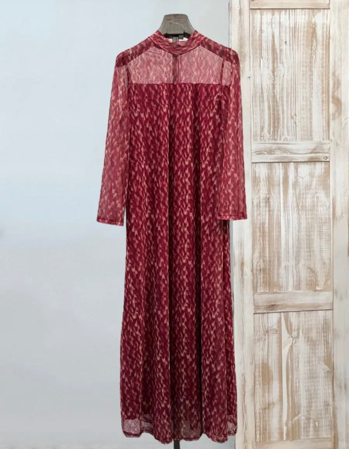 Vestido invitada tela gasa