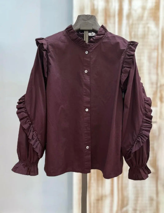 Blusa volantes