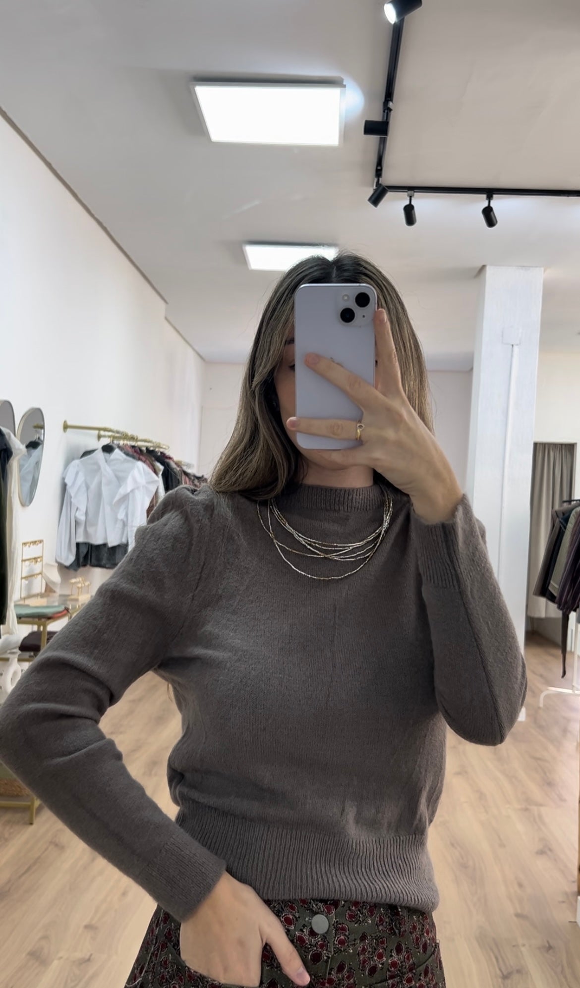 Jersey manga abullonada