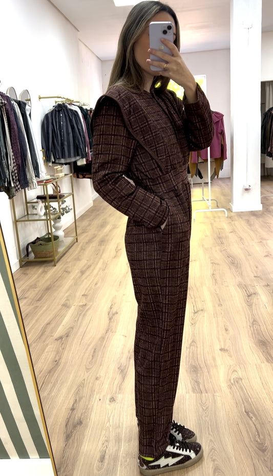 Mono cuadros tonos marrón-teja