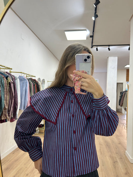 Camisa cuello rayas